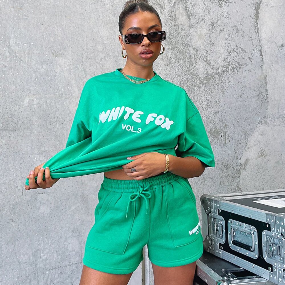 White Fox Offstage Oversize Tee S/M